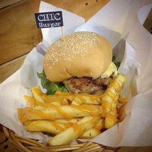 Awesome Burger at Chic Burger